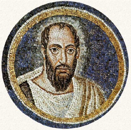 Mosaik des Apostel Paulus