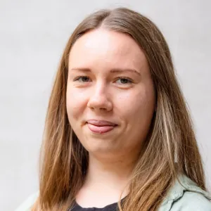 Sozialarbeiterin Lucia Caspari